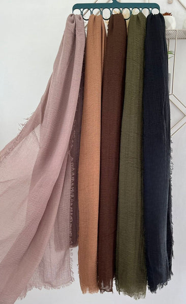 Cotton Hijab Scarf | Choice of Colours