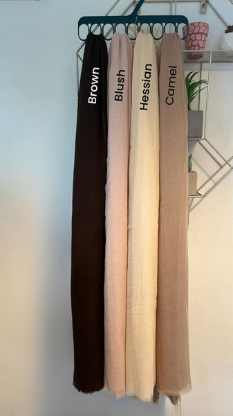 Premium Soft Cotton Hijab Scarf | Choice of Colours